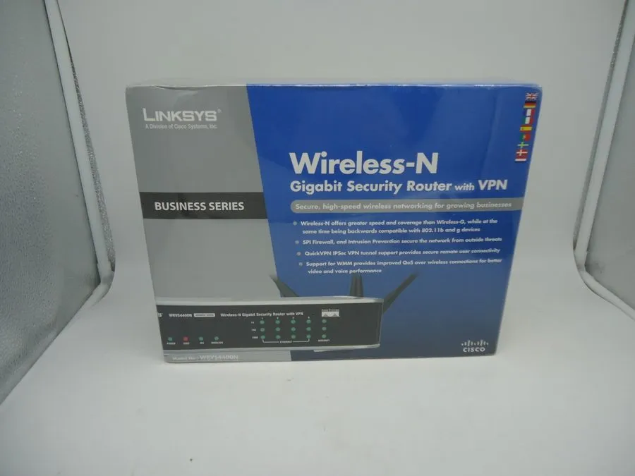 Маршрутизатор Cisco WRVS4400N 4-Port Gigabit Wireless N Router Business Series L