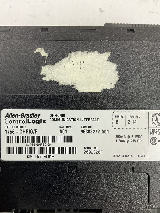 Коммуникационный модуль Allen Bradley 1756-DHRIO /E ControlLogix DH+/RIO Communi
