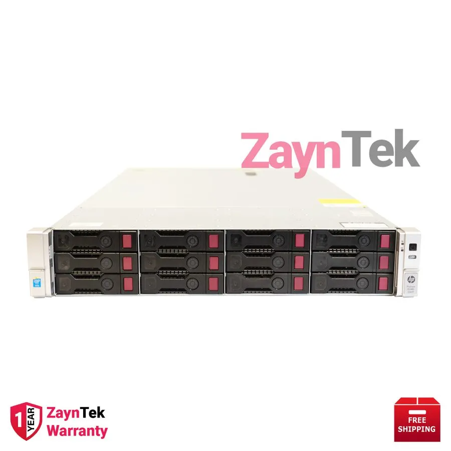 Сервер HPE PROLIANT DL380 G9 12LFF RACKSERVER 128GBDDR4 2xE52630v3 NEWHPE 12TB H