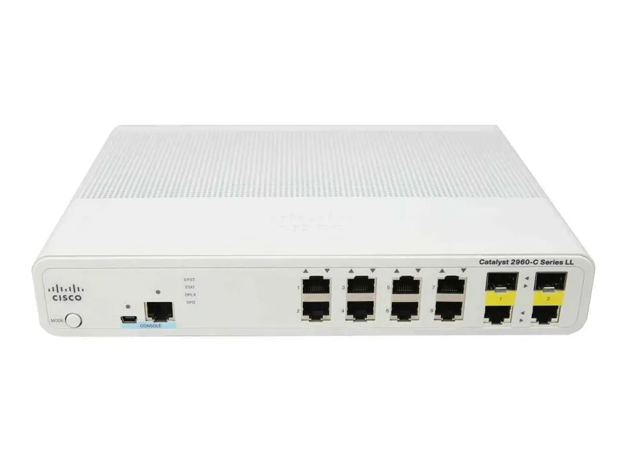 Коммутатор Cisco Catalyst 2960C Series 8-Port Network Switch WS-C2960C-8TC-S V01