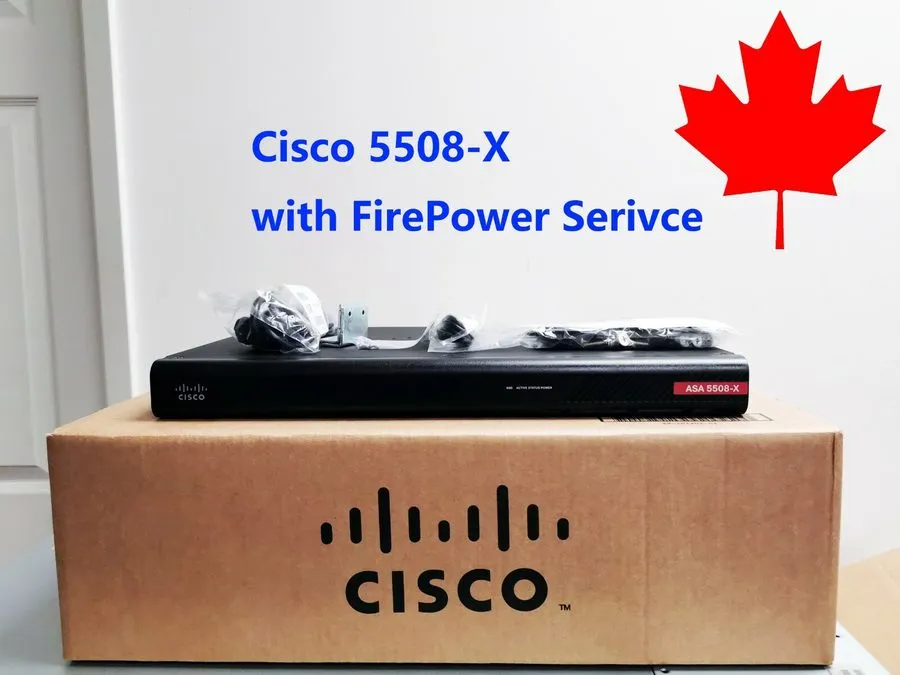 Межсетевой экран Cisco ASA 5508-X 8-Port GbE Firewall Security Appliance P/N: AS