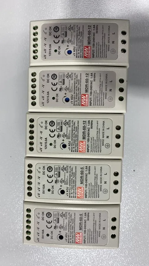 Блок питания Mean Well MDR-60-12 60W 12VDC 5A DIN Rail Switchmode Power Supply