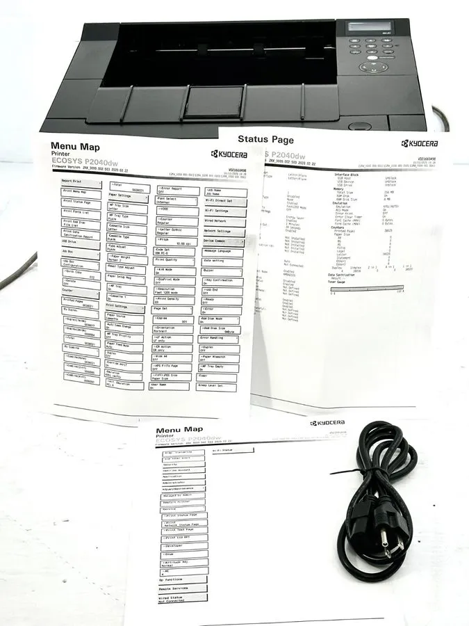 Лазерный принтер Kyocera Ecosys P2040dw Monochrome Laser Printer 2961 Pages Prin — фото лота 4