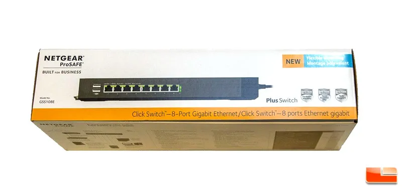Коммутатор Netgear ProSafe GSS108E 8-Port Gigabit Managed Network Switch