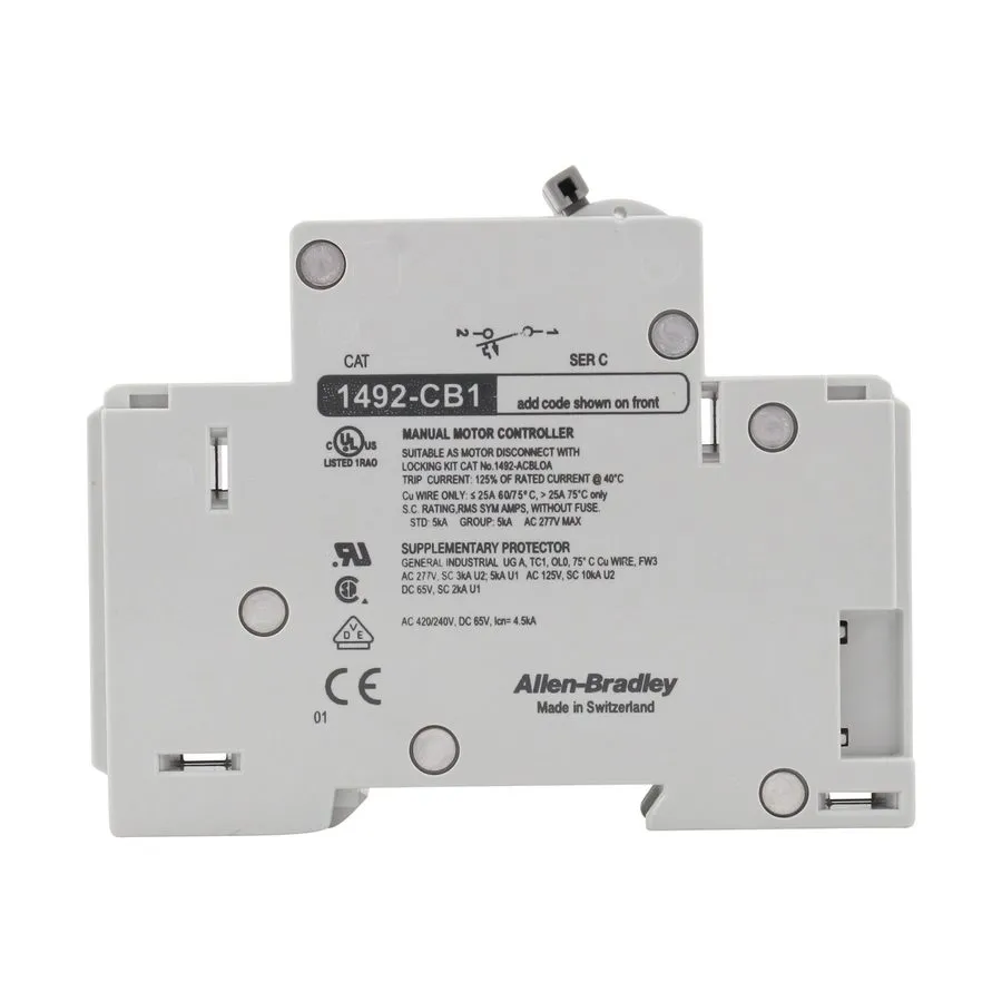 Автоматический выключатель Allen Bradley 1492-CB1G030 Ser B Circuit Breaker 3A 1