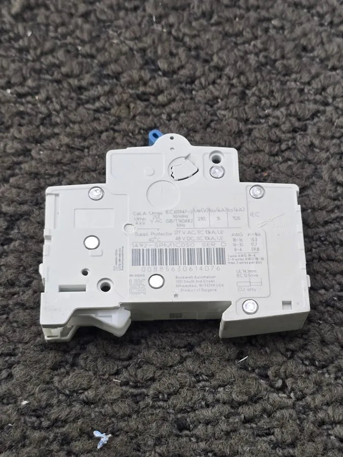 Автоматический выключатель Allen- Bradley 1492-SPM1C050 Circuit Breaker 1 Pole 5