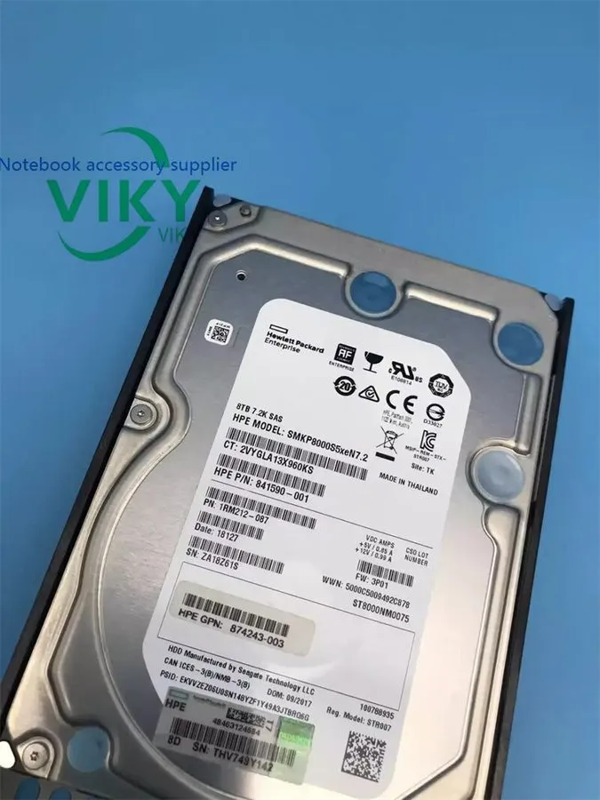 Жёсткий диск P9B44B 846590-001 HPE 3PAR 8000 8TB SAS 7.2K LFF Hard Drive HDD
