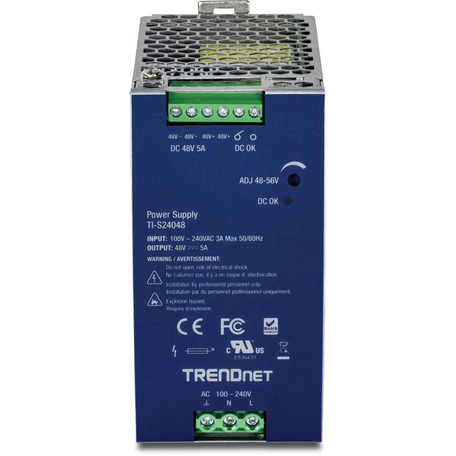 Блок питания MEAN WELL SDR-240-48 240W/5A DIN-Rail 48VDC Industrial Power Supply