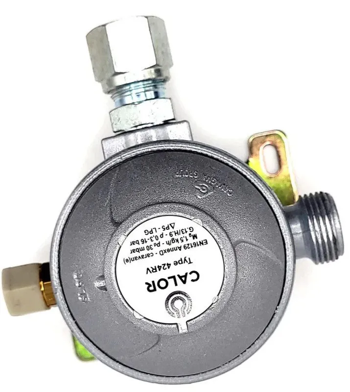 Трубопроводная арматура 30mbar LPG Pressure Regulator Bulkhead 10mm 180°