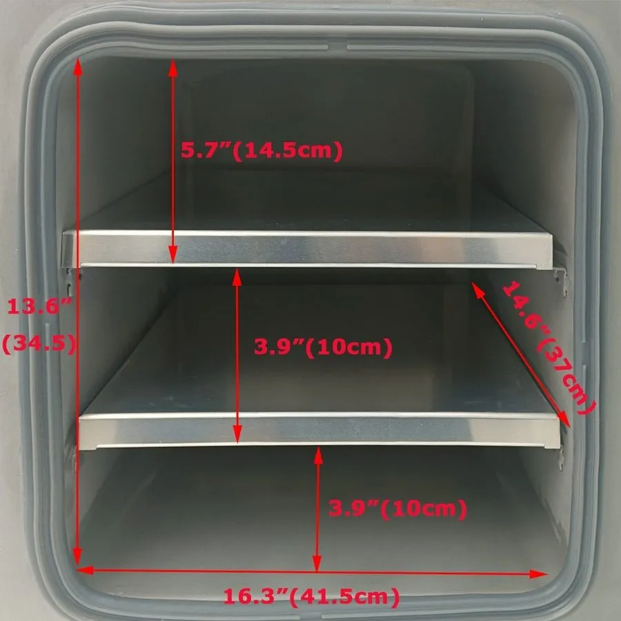 Сушильный шкаф 1.9 Cu Ft Digital Vacuum Drying Oven 2-Shelf Lab Oven w/Temperatu — фото лота 2