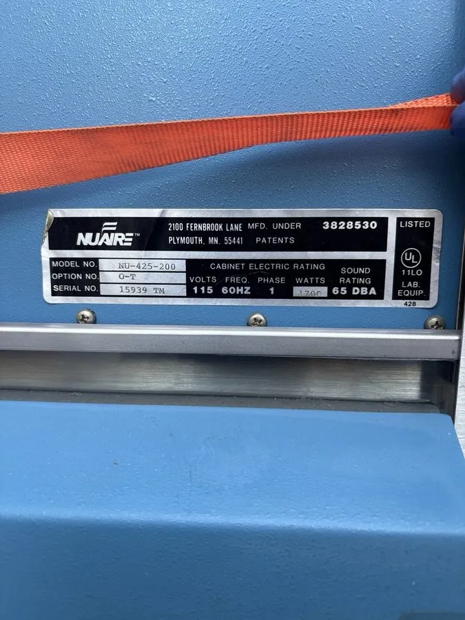 Лабораторный шкаф NuAire LabGard ES NU-425 Class II, Type A2 Biosafety Cabinet — фото лота 2