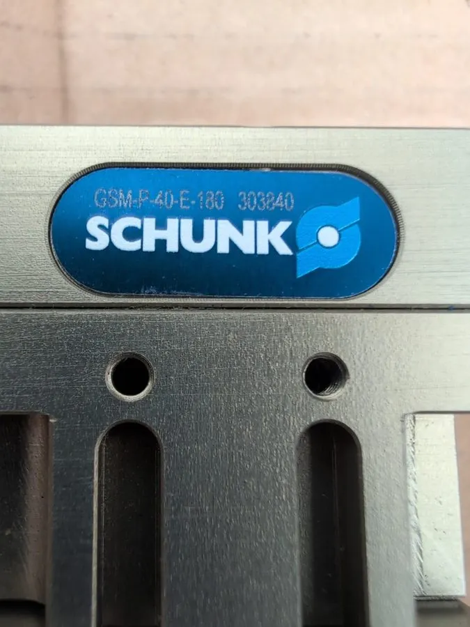 Робот Schunk Model: GSM-P-40-E-180 Grip Swivel. Unit. P/N: 0303840 — фото лота 2