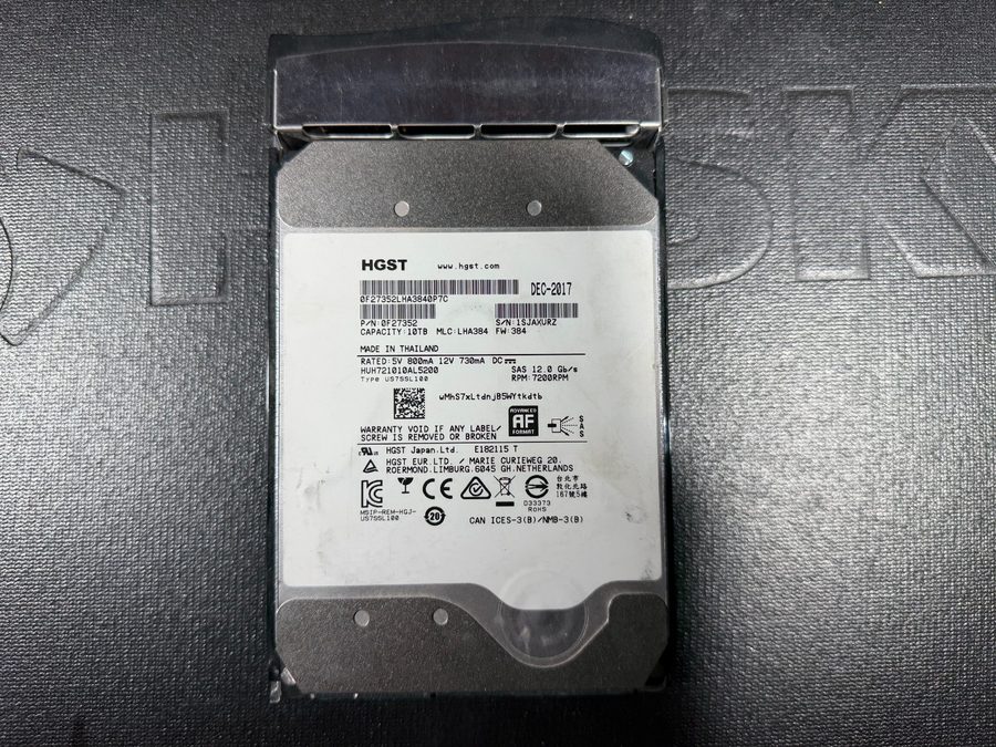 Жёсткий диск HGST Ultrastar He10 10TB HUH721010AL5200 SAS 12Gb/s 512e 3.5" Enter