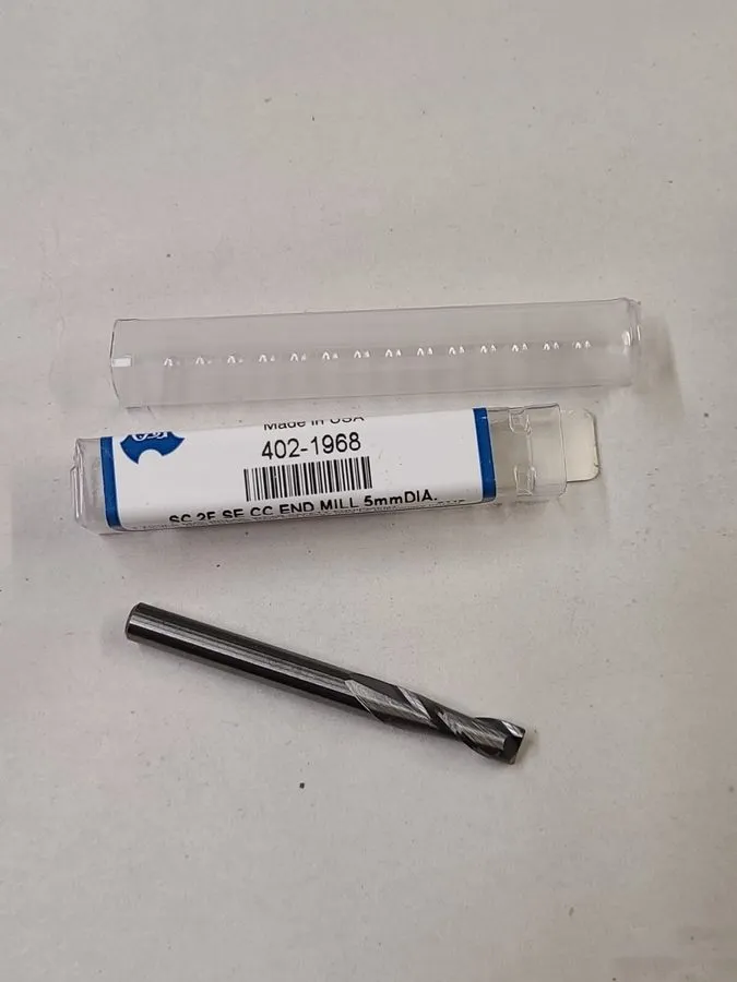 Режущий инструмент OSG 402-1968 5mm Carbide End Mill 2 Flute Square