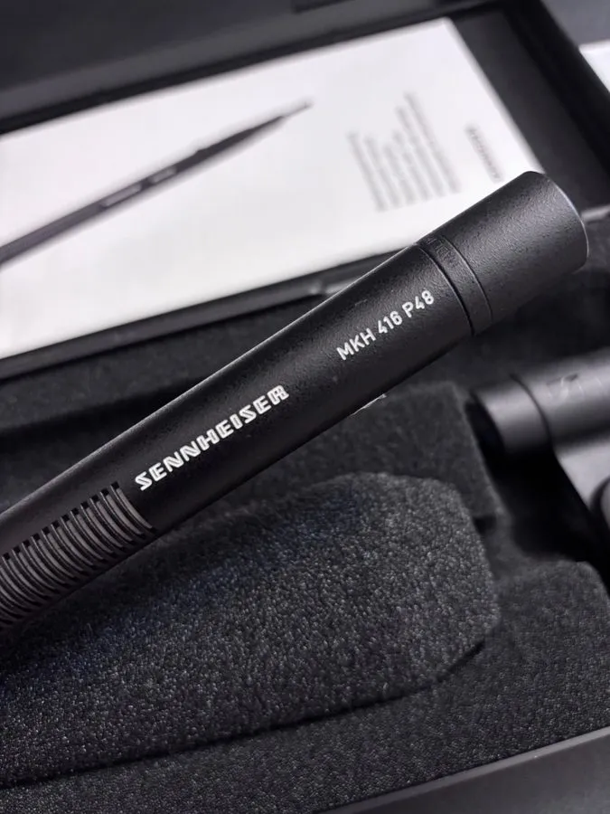 Микрофон Sennheiser MKH 416 40Hz 20kHz Shotgun Microphone MKH 416-P48U3 — фото лота 2