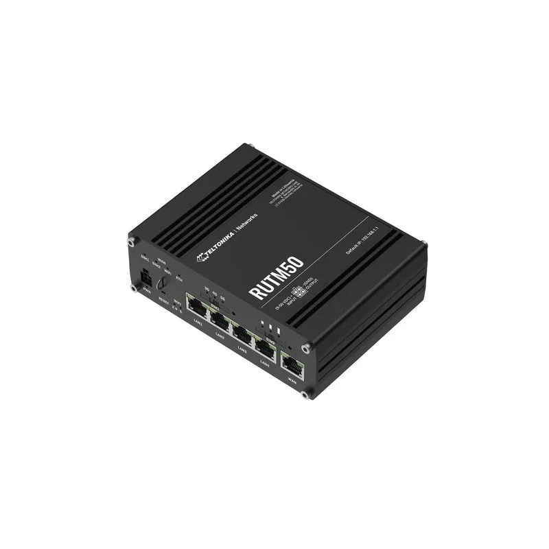 Маршрутизатор Teltonika RUTM50 5G Industrial Cellular WiFi Router (RUTM50000000)