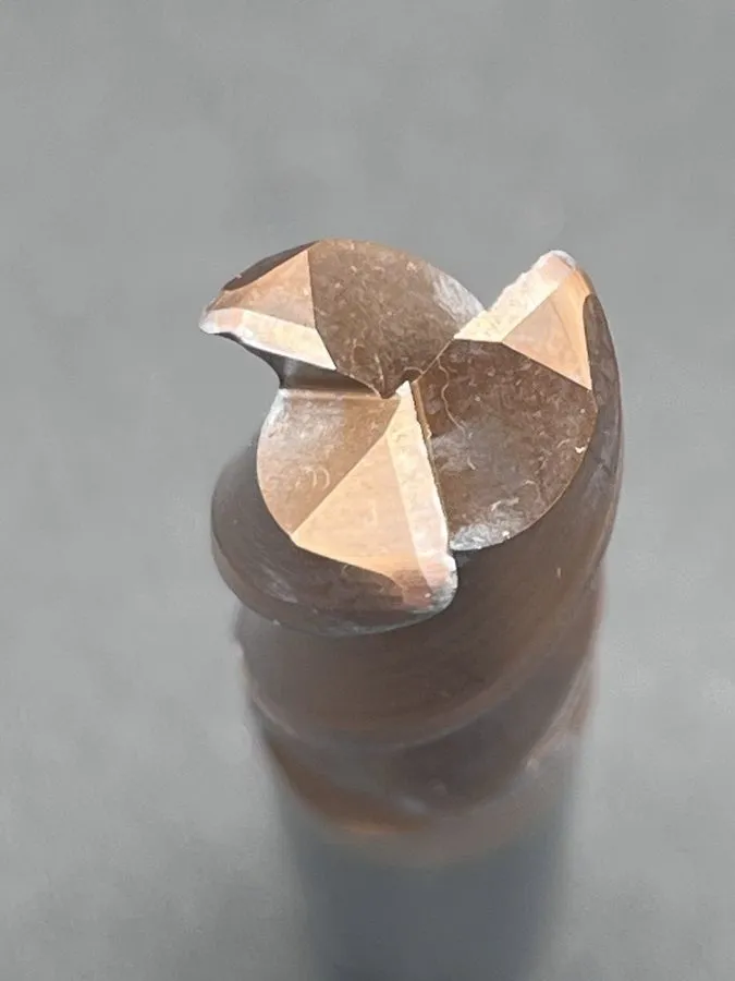 Режущий инструмент Accupro 08482754 1/2” Solid Carbide 4 Flute End Mill TiAlN Co — фото лота 1