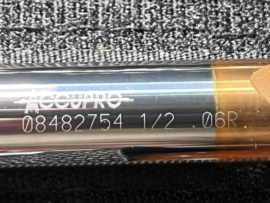 Режущий инструмент Accupro 08482754 1/2” Solid Carbide 4 Flute End Mill TiAlN Co — фото лота 2