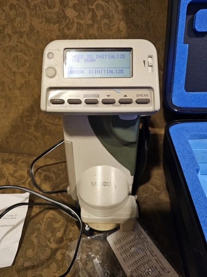 Спектрофотометр Minolta SPECTROPHOTOMETER CM-508D WITH CASE — фото лота 1