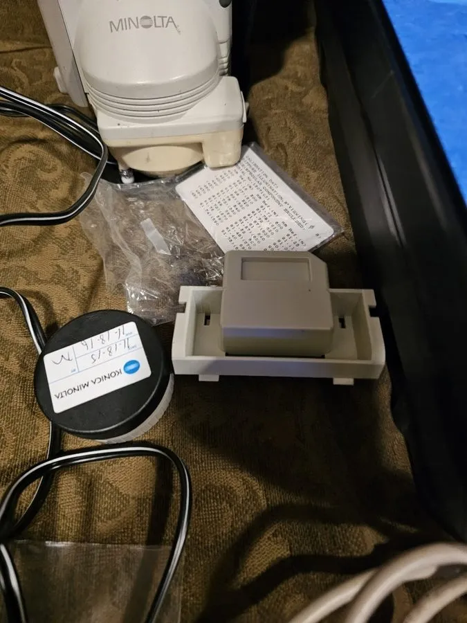 Спектрофотометр Minolta SPECTROPHOTOMETER CM-508D WITH CASE — фото лота 2