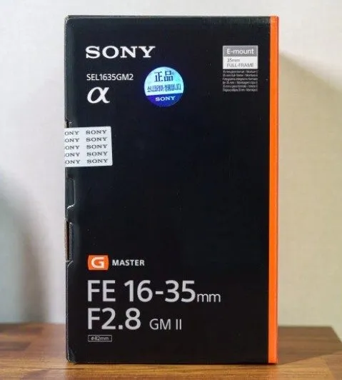 Объектив Sony FE 16-35mm f/2.8 GM II Lens SEL1635GM2 Pro G Master Optics