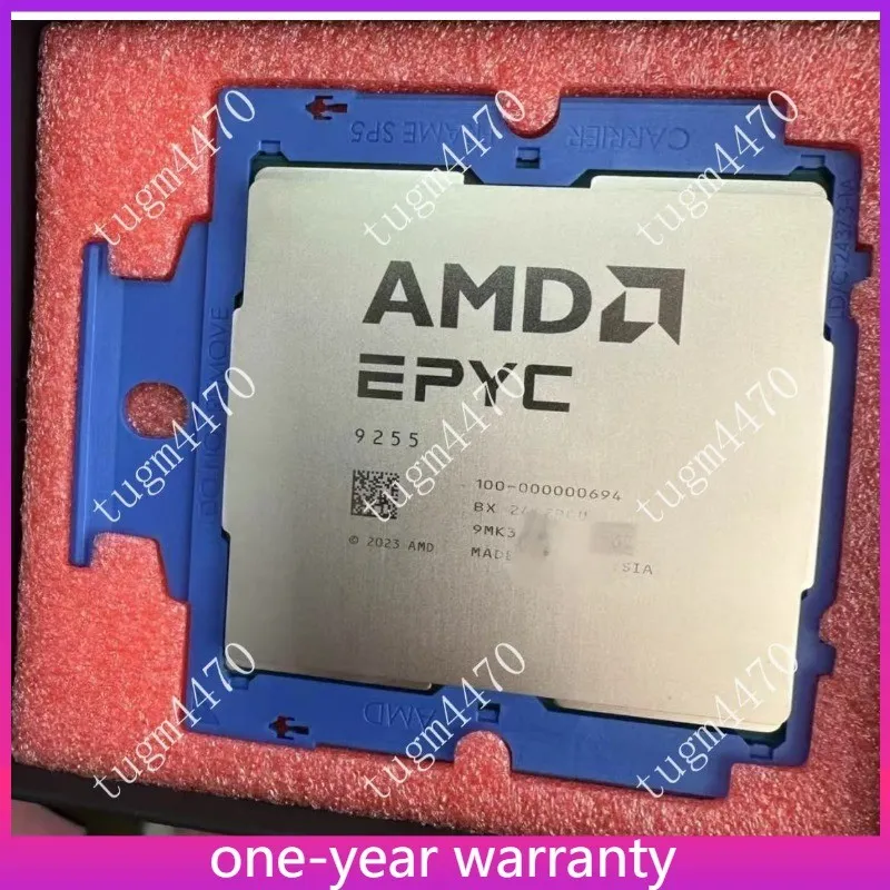Процессор AMD EPYC 9255 CPU processor 24 core 48 thread 3.2GHz-4.3GHz CPU SP5 20 — фото лота 1