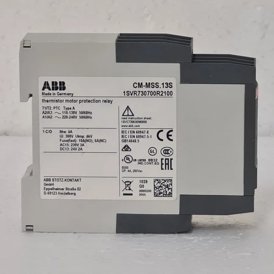 Реле защиты CM-MSS.13S thermistor motor protection relay 110-130VAC, 220-240VAC