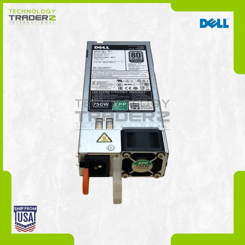 Блок питания Dell PowerEdge R730 R740 750W EPP Switching Power Supply 5RHVV 05RH