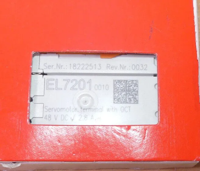 Модуль ввода-вывода El7201 Beckhoff EtherCAT Servo Drive Terminal 50v Dc 4A