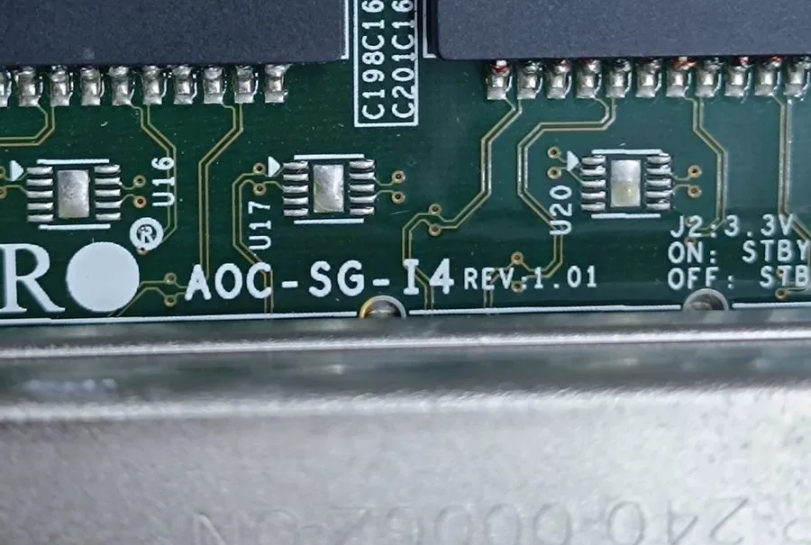 Кабель Supermicro AOC-SG-I4 4-Port Gigabit Ethernet PCIe Low-Profile Adapter Car