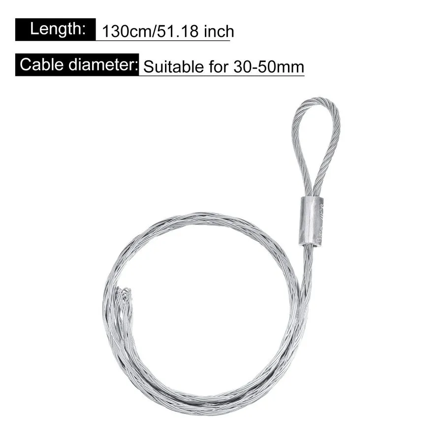 Инструмент ВОЛС Cable Pulling Grip 1.3m/4.3FT Galvanizing Steel — фото лота 1
