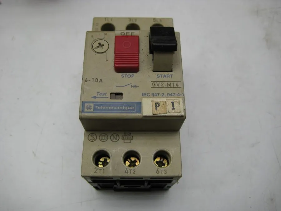 Автоматический выключатель TELEMECANIQUE 6-10 AMP MOTOR CIRCUIT BREAKER 3 POLE 6
