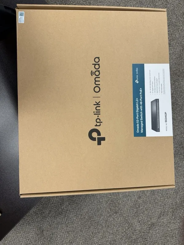 Коммутатор TP-Link TL-SG3452P JetStream 52-Port Gigabit L2+ Managed Switch 48-Po
