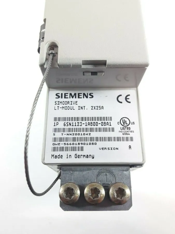 Сервоусилитель 6SN1123-1AA00-0BA1 Siemens SIMODRIVE 611 Power Module
