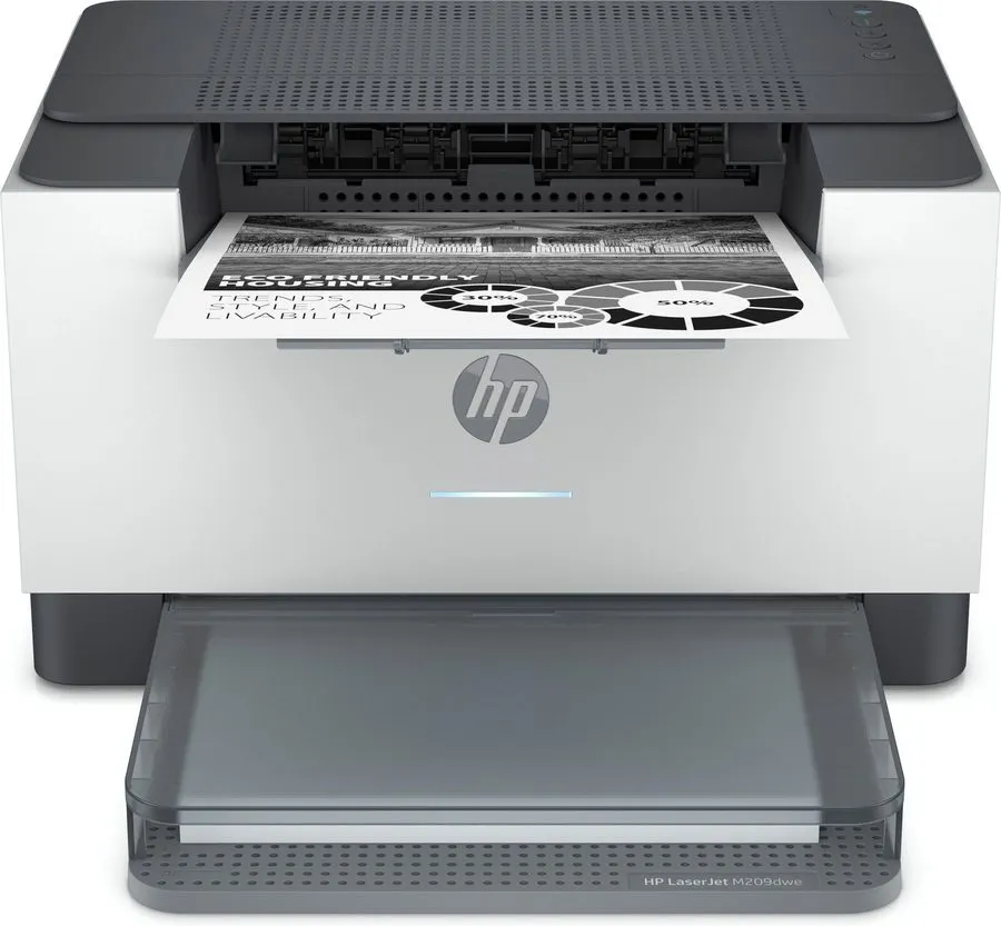 Лазерный принтер HP LaserJet M209dwe Desktop Wireless Laser Printer Monochrome,