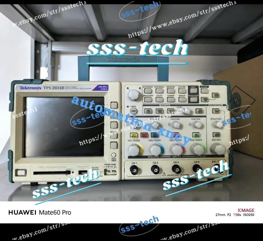 Осциллограф Tektronix TPS2024B 200MHz 2GS/s 4CH Oscilloscope Digital Storage