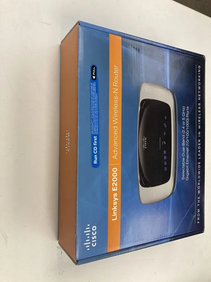 Маршрутизатор Cisco Linksys E2000 Wireless N Router 300 Mbps 4-Port Gigabit