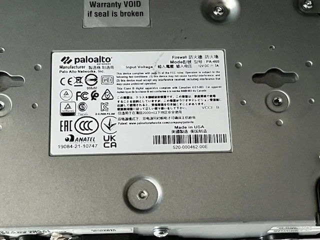 Межсетевой экран Palo Alto PAN-PA-460 PA-460 Next Generation Firewall
