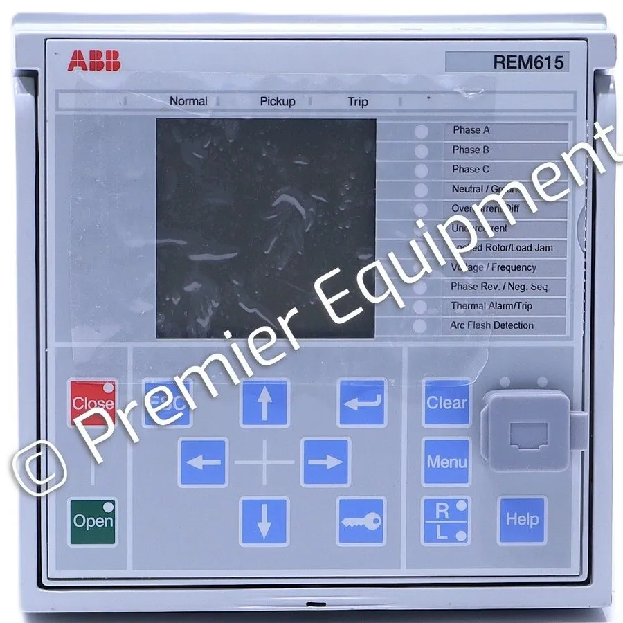 Реле защиты ABB REM615 HBMBCCAHNCA1BNN1XD Motor Protection And Control Relay REM