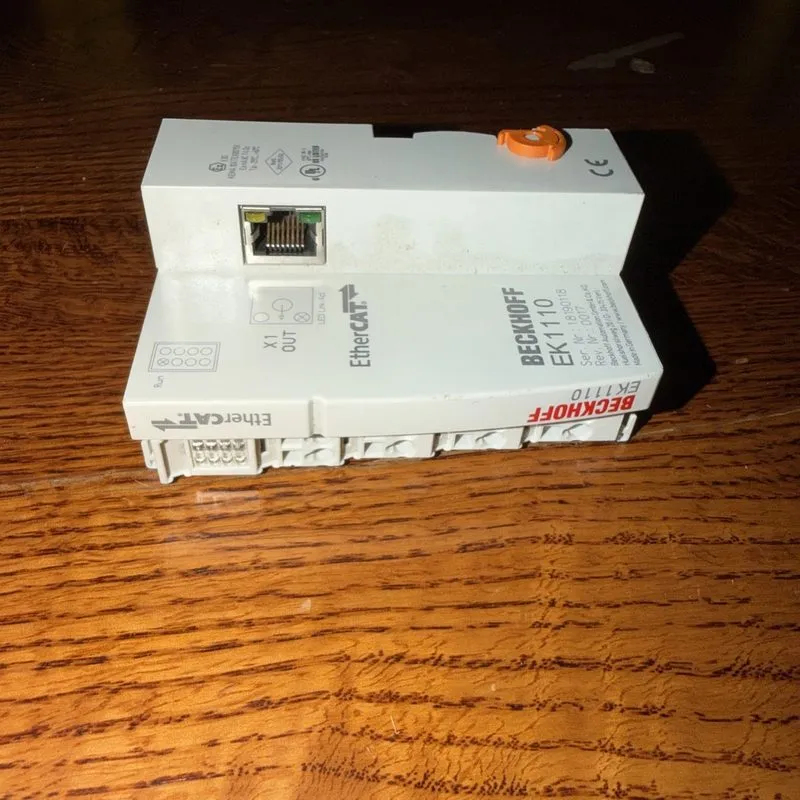 Шлюз полевой шины Beckhoff EK1110 EtherCAT unit — фото лота 4