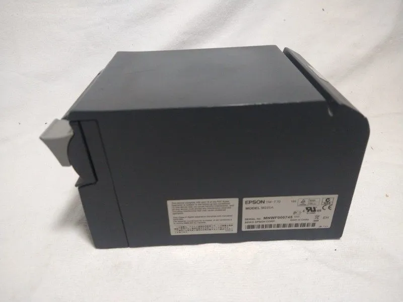 Принтер этикеток Epson TM-T70 POS Thermal Receipt USB Printer M225A Dark Gray Au