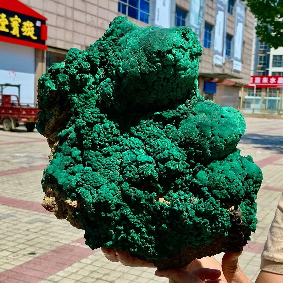 Лабораторный прибор 17.82LB Natural VELVET Malachite cat's eye specimen crystal 