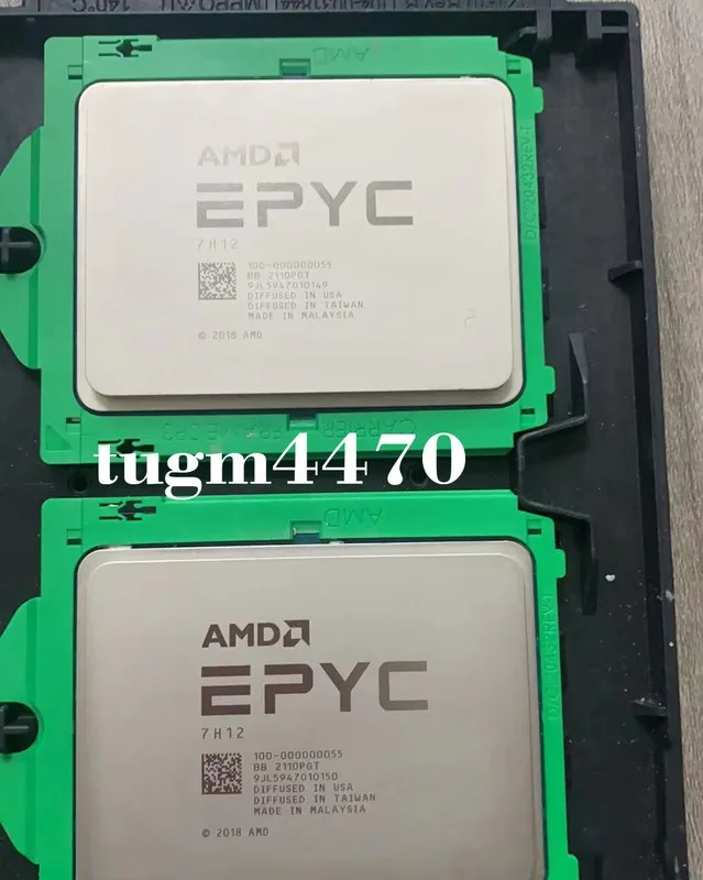 Процессор AMD EPYC 7H12 64core 128threads 256MB 2.60GHz 280W SP3 CPU processor