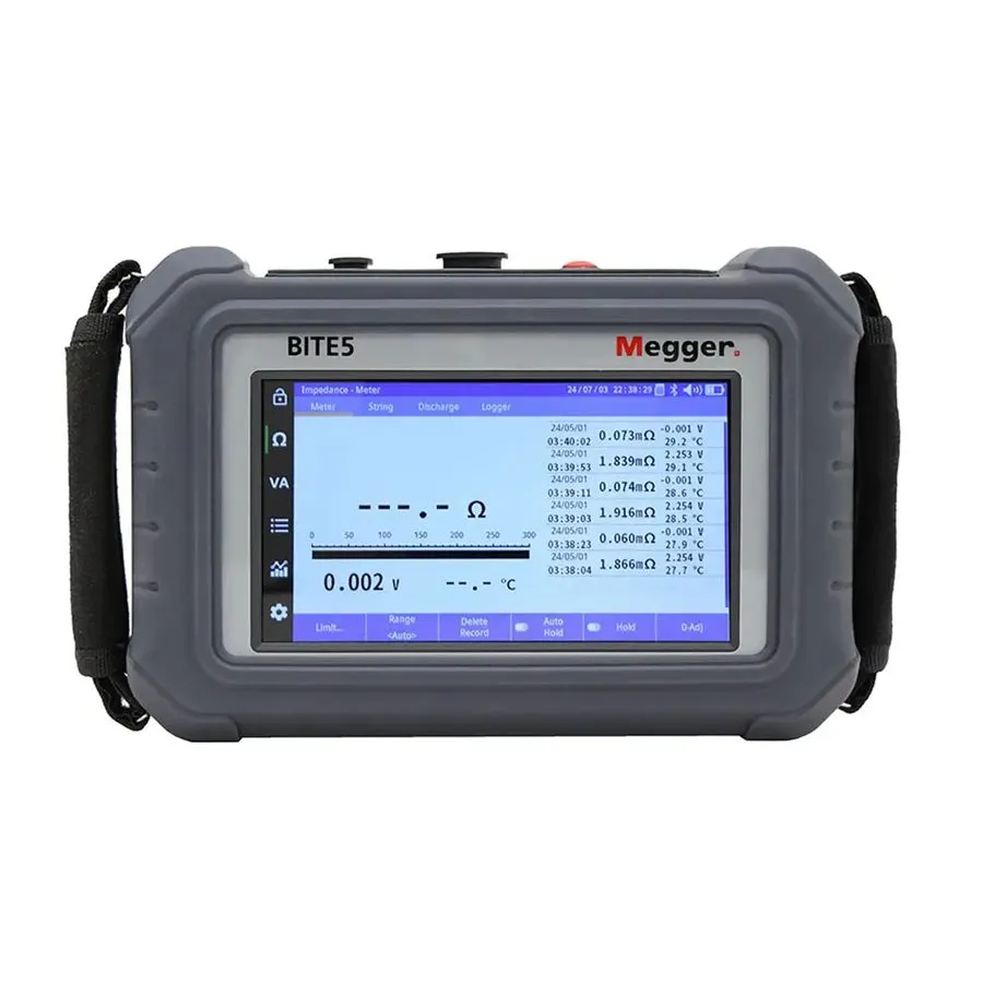 Тестер Megger BITE5-ADV Advanced Battery Impedance Tester — фото лота 1