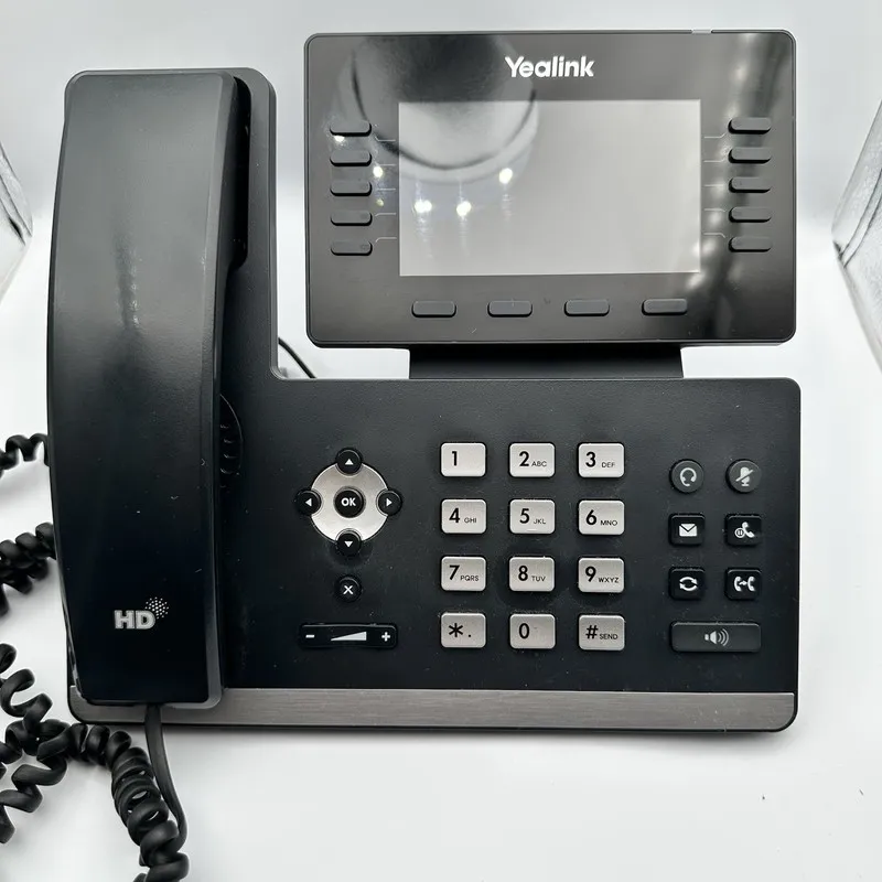 IP-телефон Yealink SIP-T54W VoIP Phone WiFi 16 Line Gigabit PoE USB Black