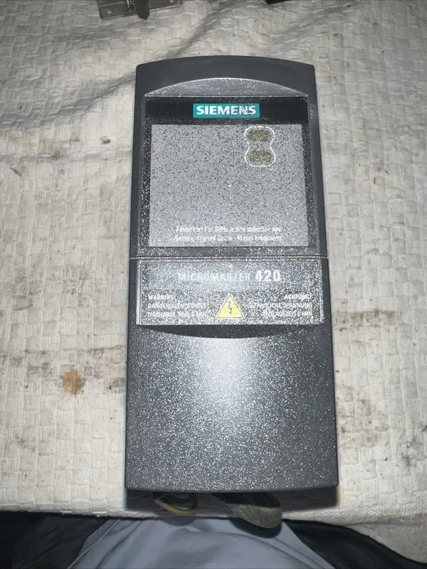 Частотный преобразователь Siemens MICROMASTER420 without filter 6SE6420-2UD15-5A — фото лота 1