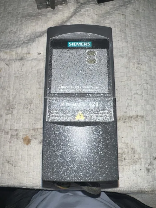 Частотный преобразователь Siemens MICROMASTER420 without filter 6SE6420-2UD15-5A — фото лота 2