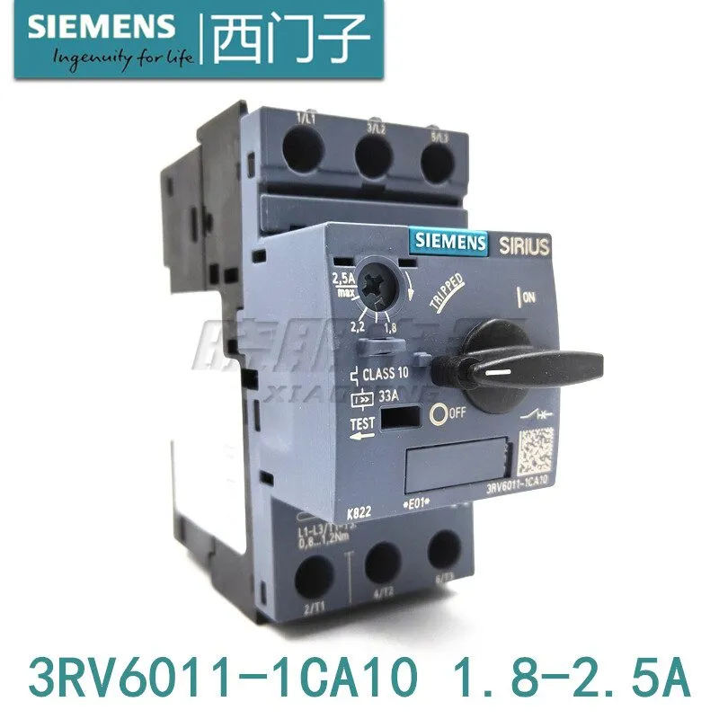 Автоматический выключатель Siemens Motor Protection Circuit Breaker 3RV6011-1CA1
