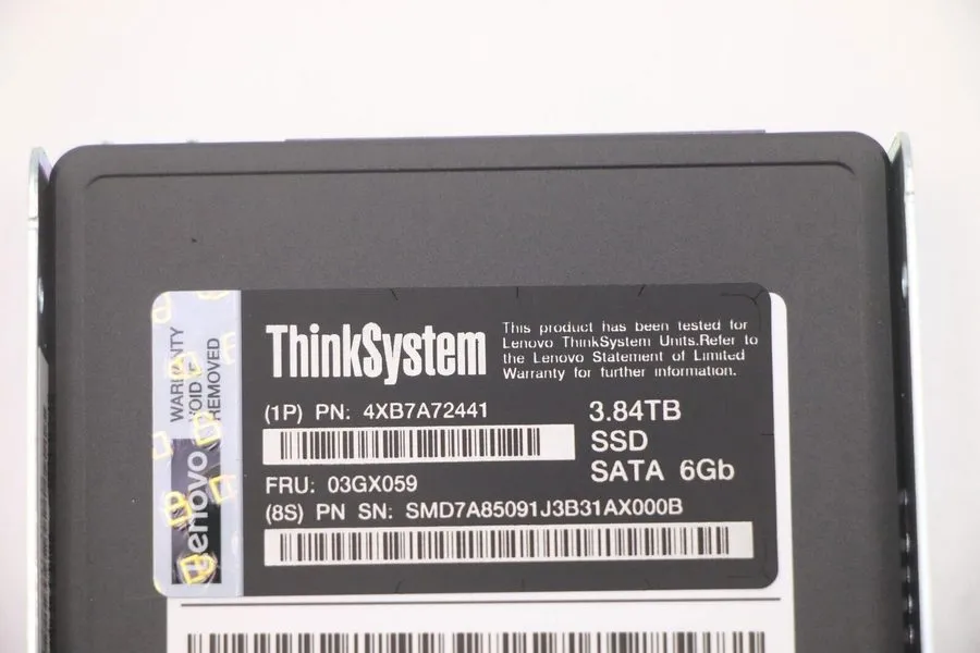 Сервер Lenovo 3.84TB 7XB7A72441 ThinkSystem SATA 03GX059 2.5" Intensive 6Gb HS S