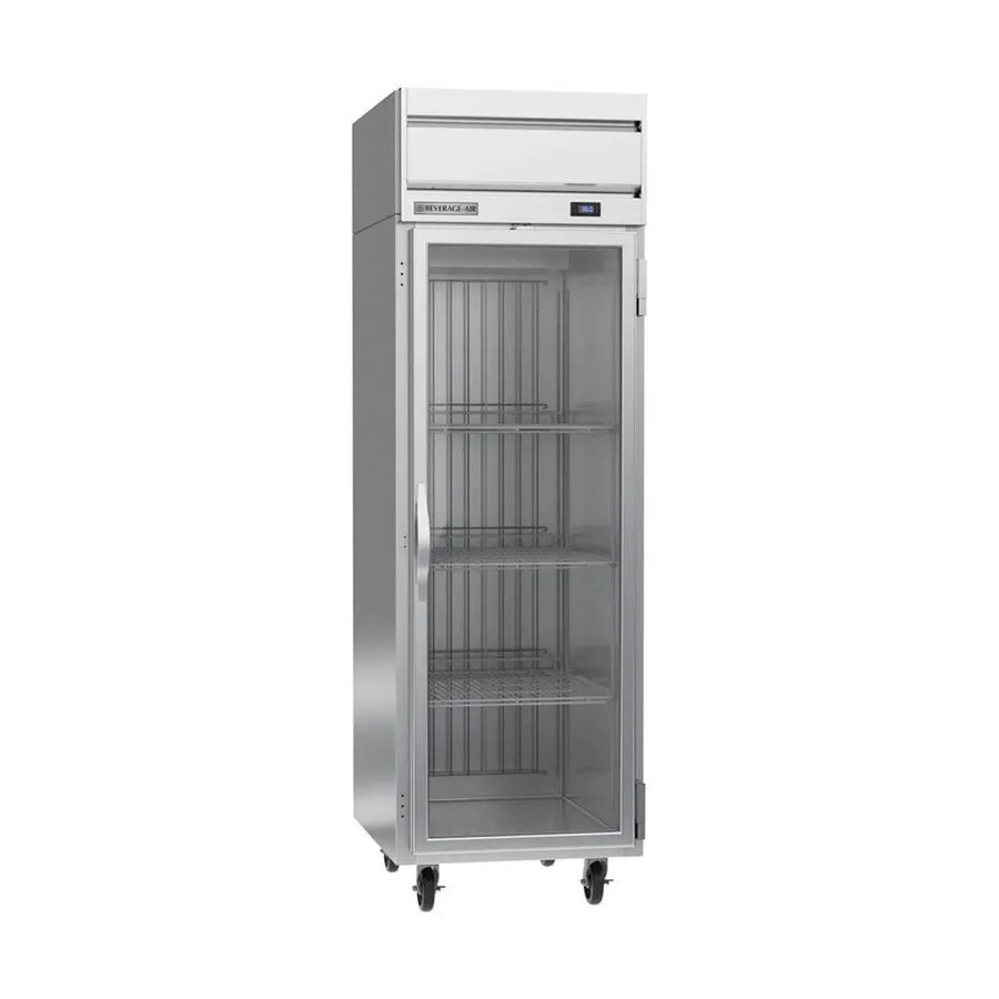 Холодильный шкаф Beverage Air HRS1HC-1G 26" 1-Section Reach-In Refrigerator w/ G — фото лота 1